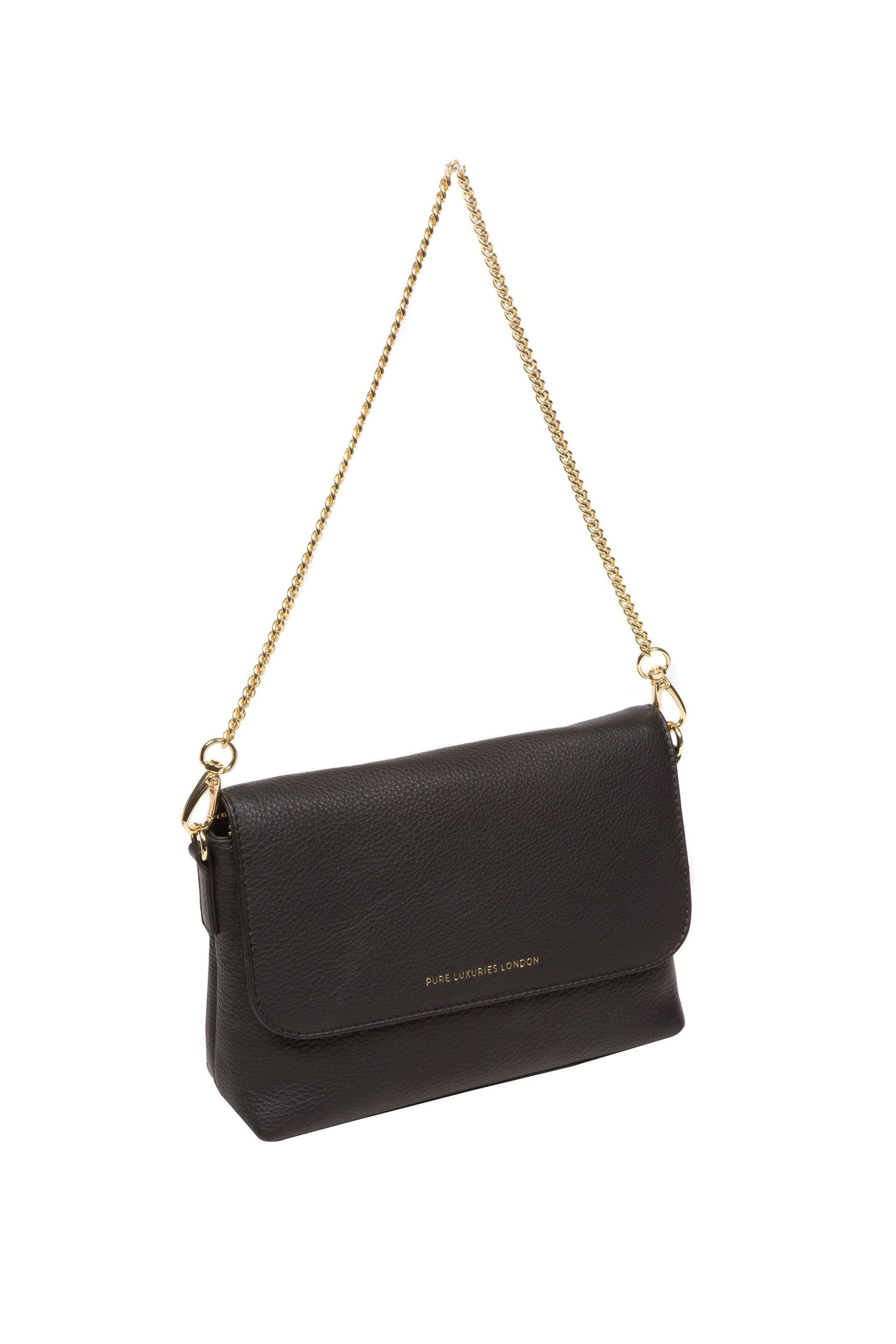 Pure Luxuries London Jazmine Nappa Leather Grab Clutch Bag - Image 4 of 8