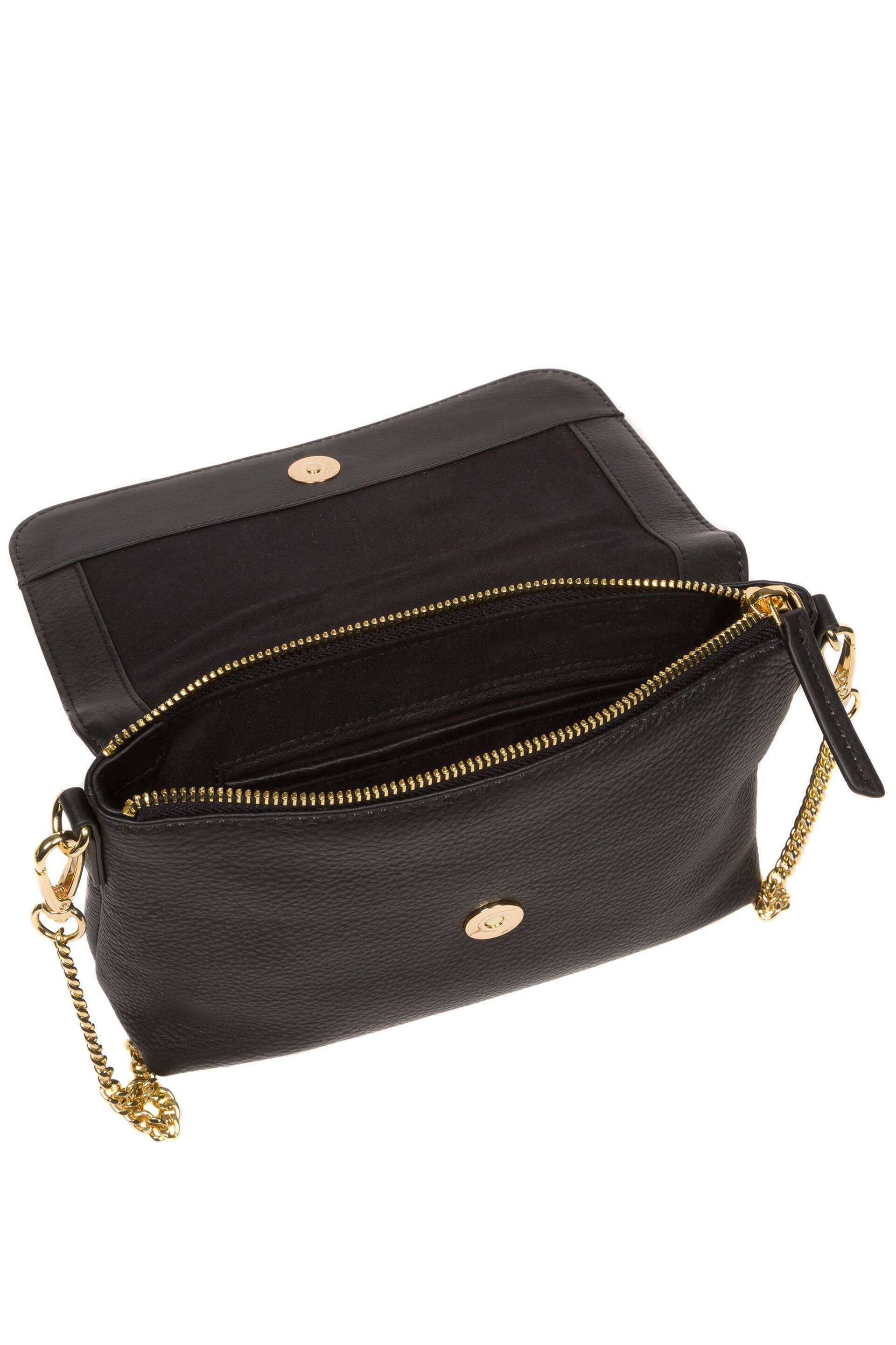 Pure Luxuries London Jazmine Nappa Leather Grab Clutch Bag - Image 5 of 8