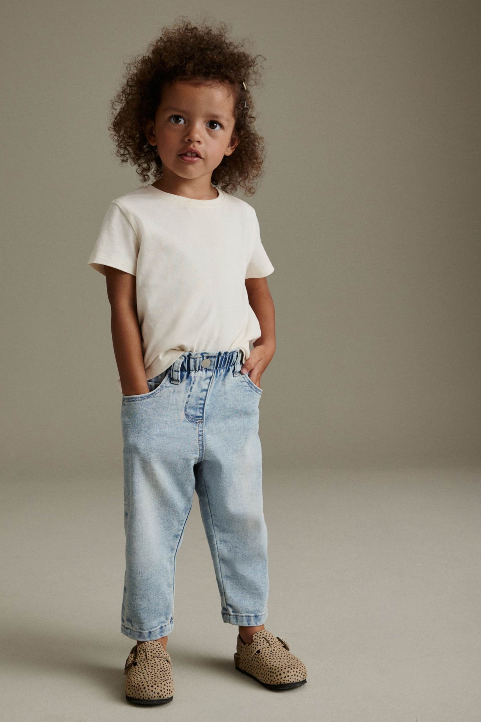 Denim Lightwash Mom Jeans (3mths-7yrs) - Image 2 of 9