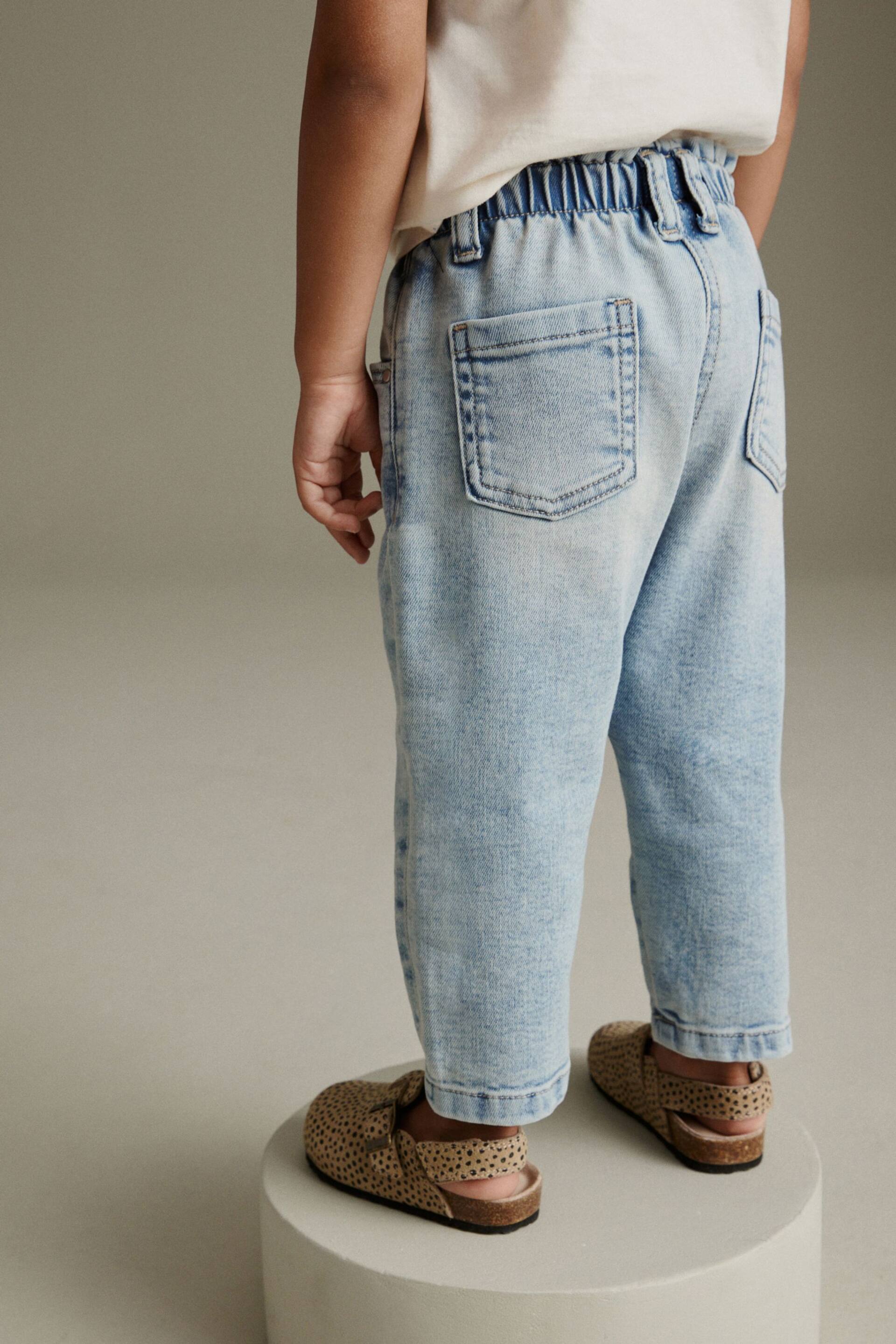 Denim Lightwash Mom Jeans (3mths-7yrs) - Image 6 of 9
