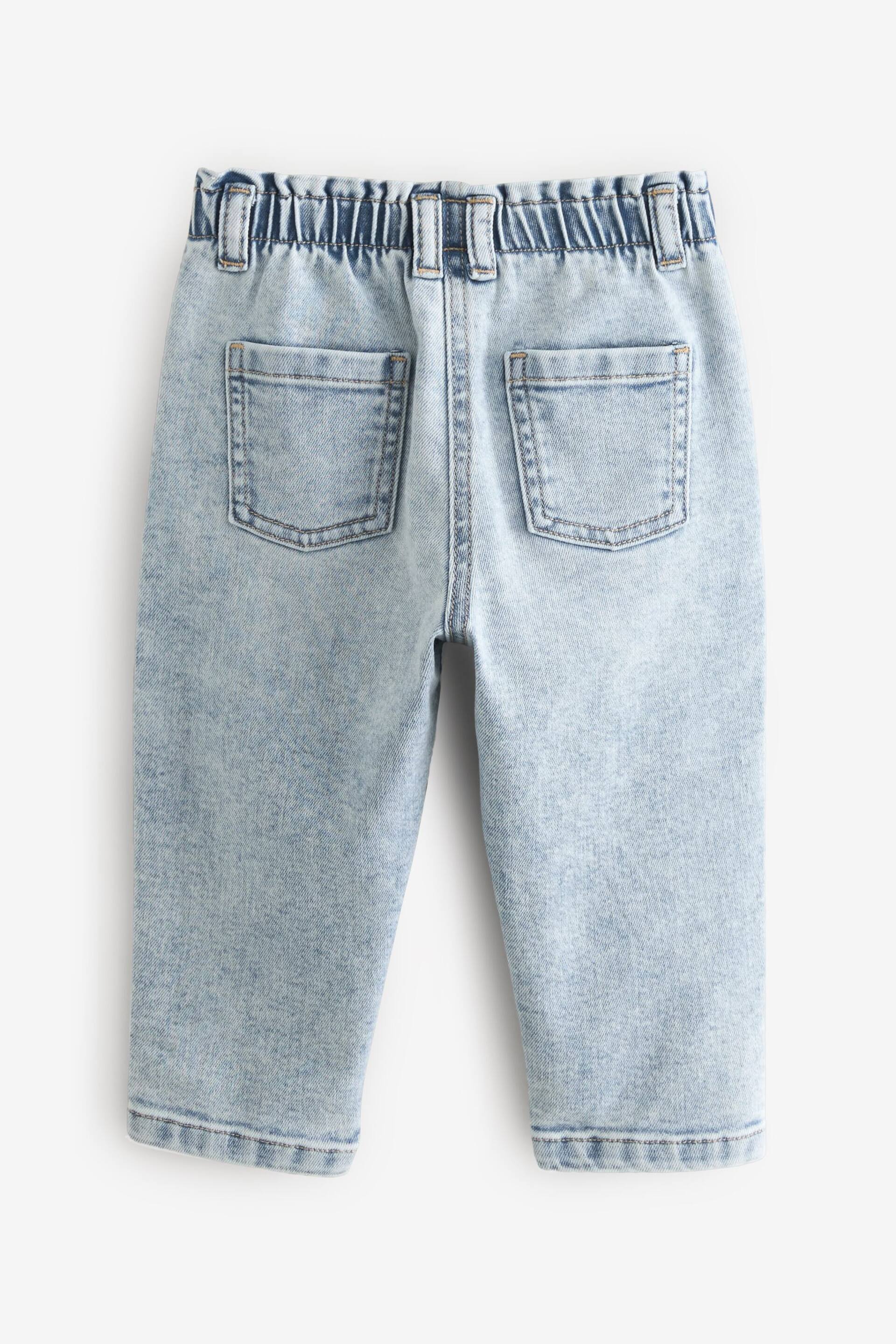 Denim Lightwash Mom Jeans (3mths-7yrs) - Image 8 of 9