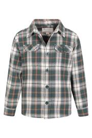 Mountain Warehouse Green Kids Flannel Check Shirt - Image 4 of 5