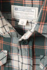 Mountain Warehouse Green Kids Flannel Check Shirt - Image 5 of 5