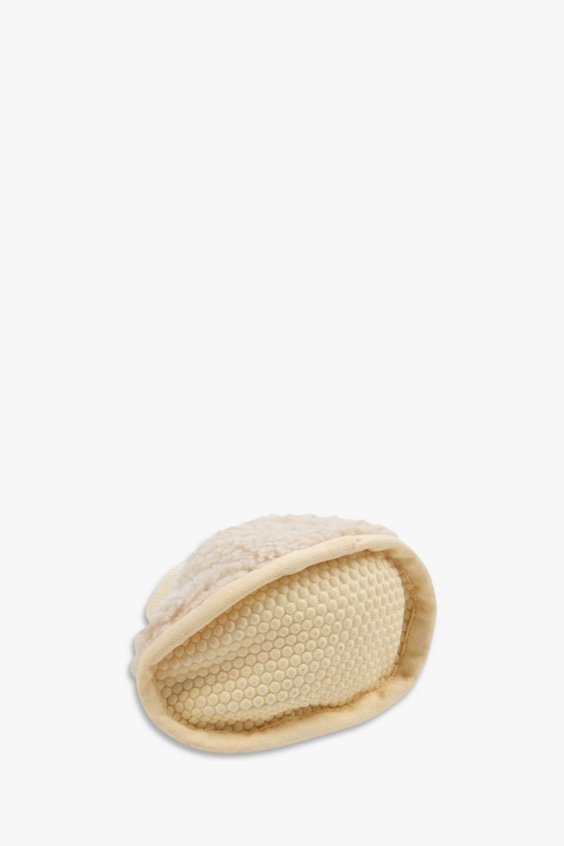 The Little Tailor Plush Lined Sherpa Fleece Borg Baby Booties - Image 4 of 4