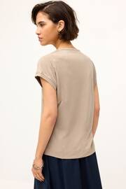 Mole Premium Modal Rich Short Sleeve Scoop Neck T-Shirt - Image 3 of 6