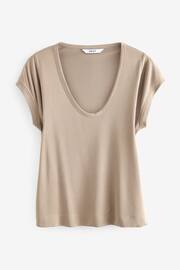 Mole Premium Modal Rich Short Sleeve Scoop Neck T-Shirt - Image 5 of 6