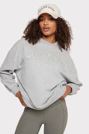 Chelsea Peers Grey Organic Cotton Logo Sweatshirt - Image 2 of 5