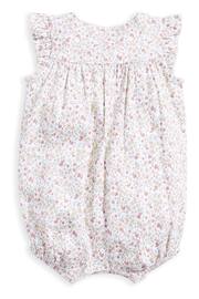 Mamas & Papas Pink Ditsy Floral Jersey Shortie Romper - Image 3 of 3
