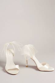 Ted Baker Natural Harinas Oversized Bow Back Sandals - Image 4 of 5
