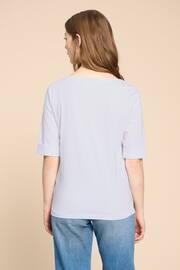 White Stuff Off White Boat Neck Sydney T-Shirt - Image 2 of 7