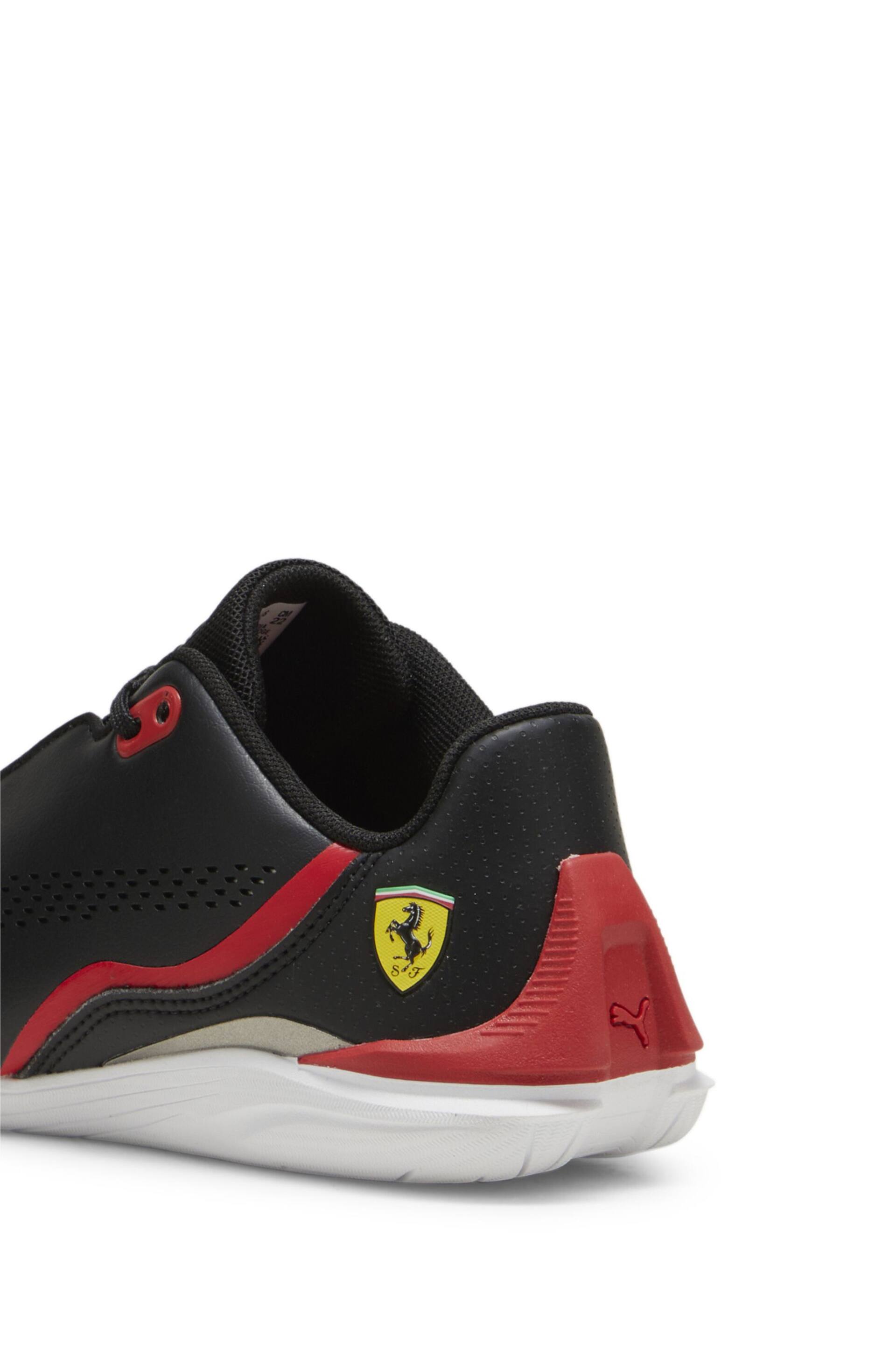 Puma Black Scuderia Ferrari Drift Cat Decima Motorsport Kids Shoes - Image 4 of 6