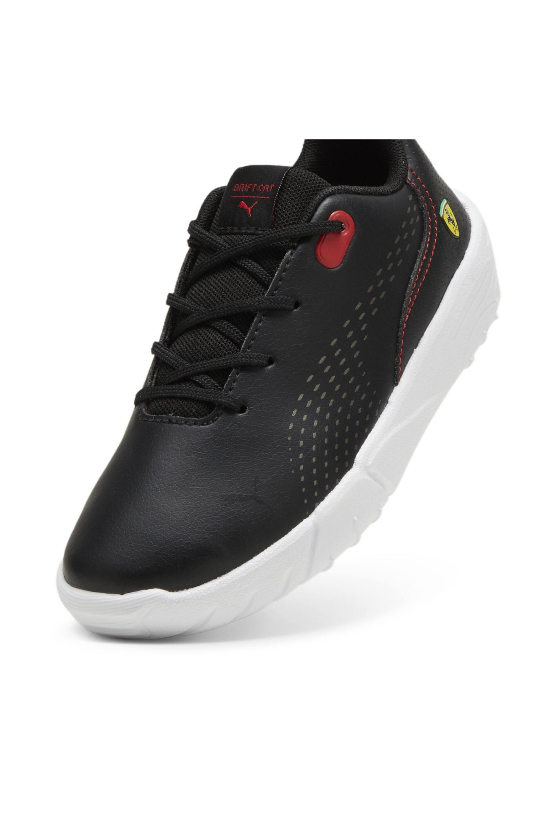 Puma Black Scuderia Ferrari Drift Cat Decima Motorsport Toddlers Shoes - Image 4 of 6