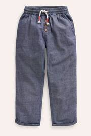 Boden Blue Summer Pull-On Trousers - Image 1 of 3