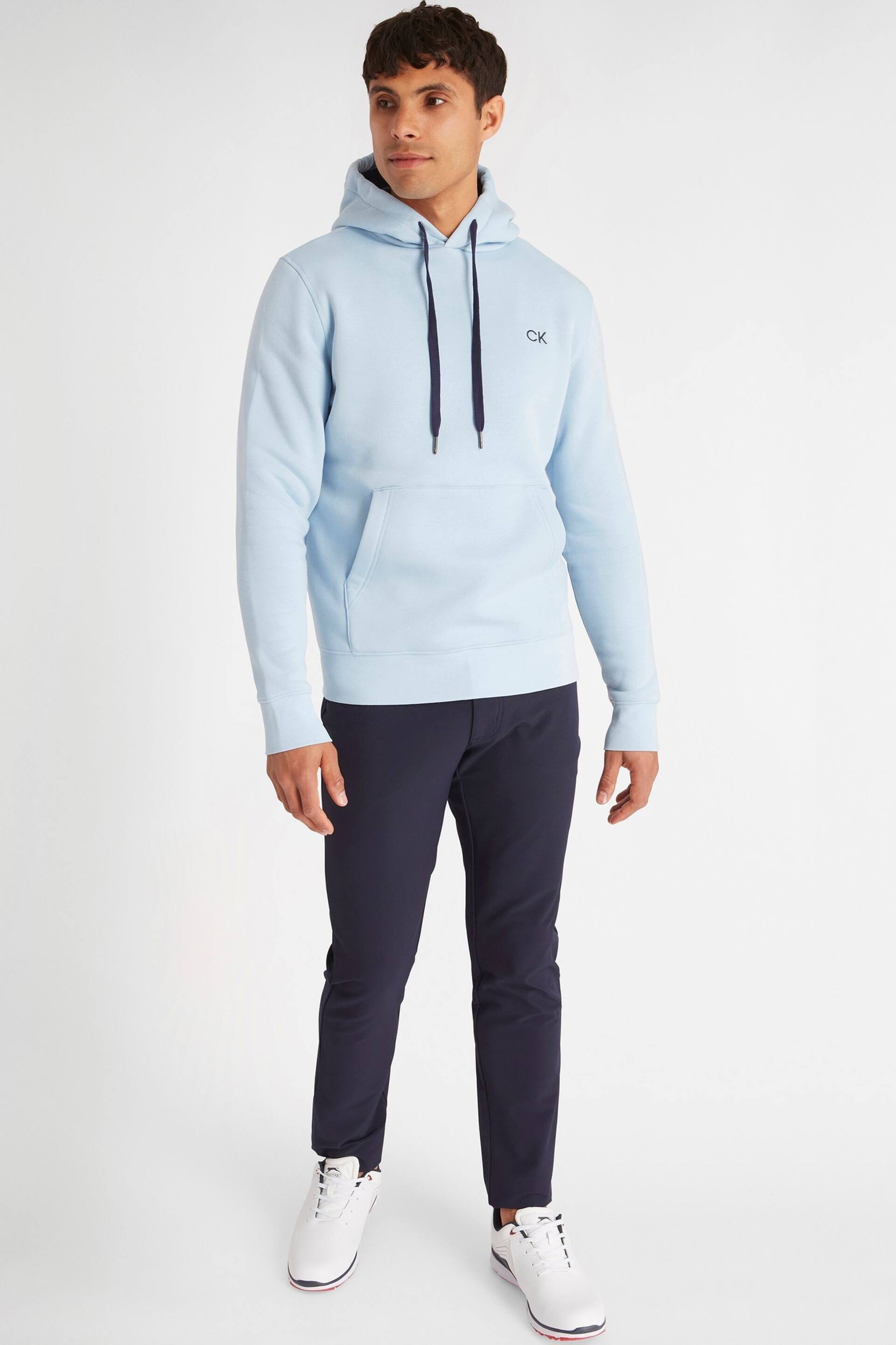 Calvin Klein Golf Blue Nature Hoodie - Image 2 of 9