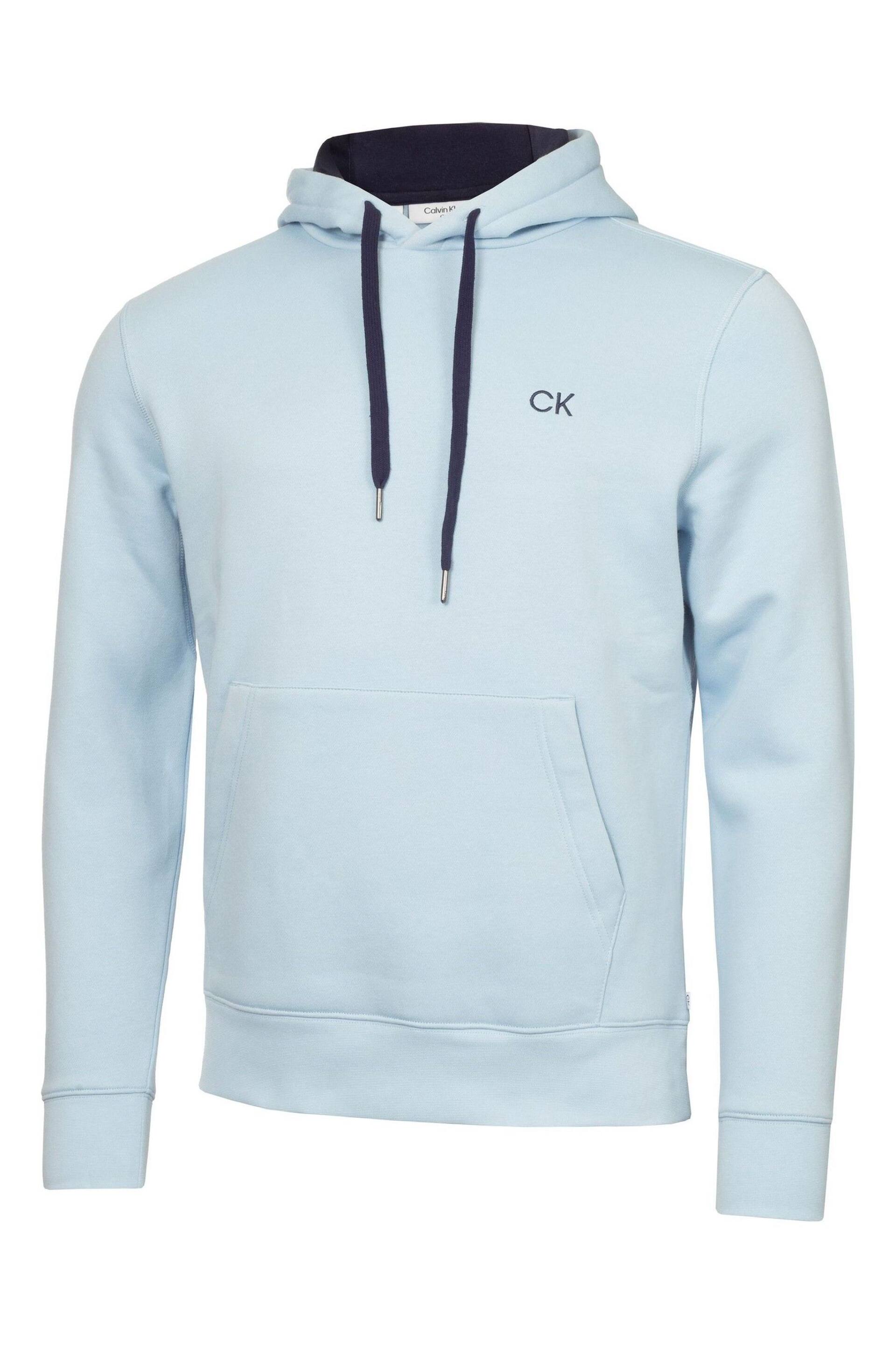 Calvin Klein Golf Blue Nature Hoodie - Image 5 of 9