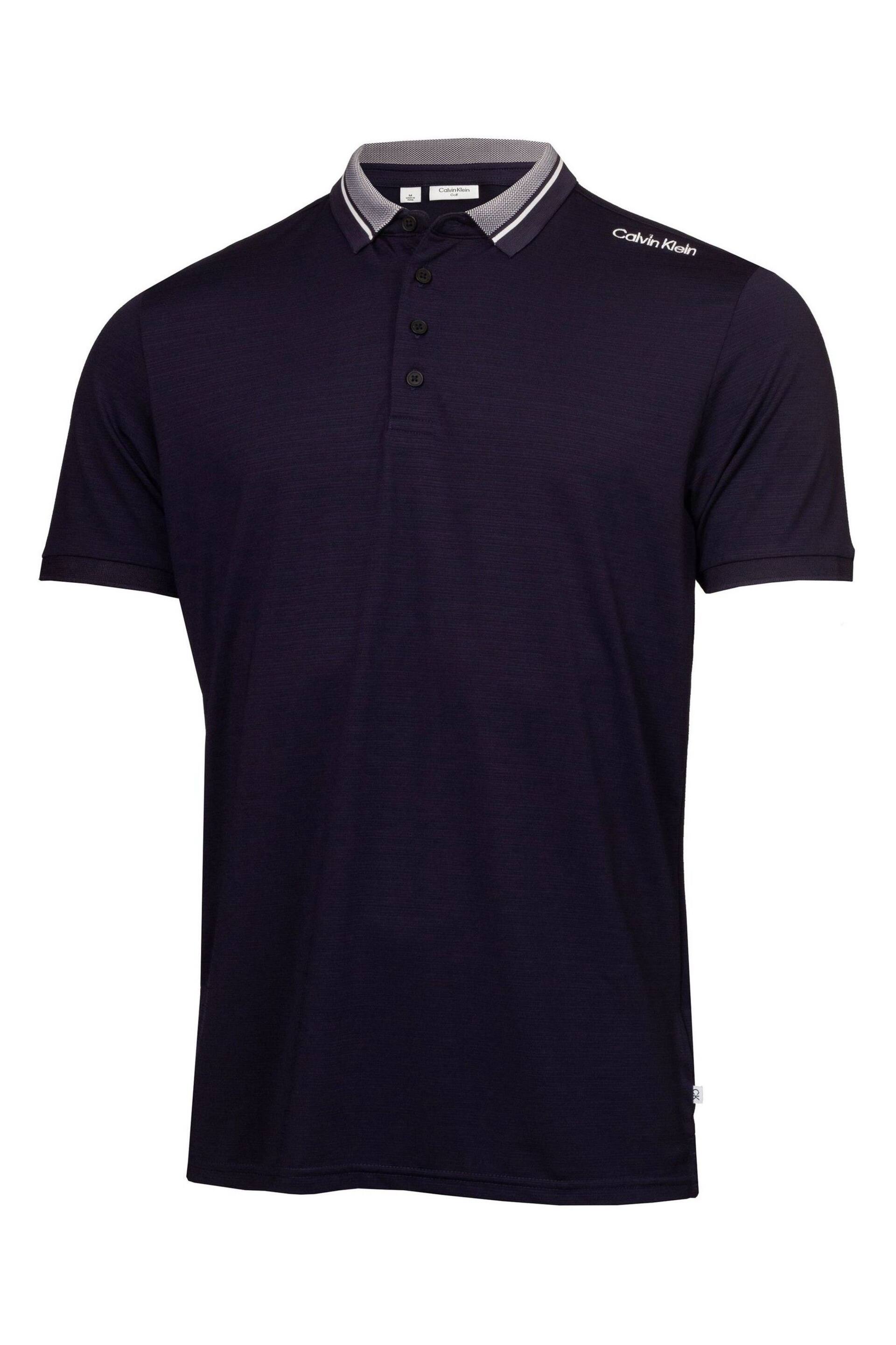 Calvin Klein Golf Navy Parramore Polo Shirt - Image 4 of 7