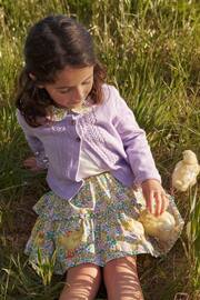 Boden Yellow Chick Appliqué Skirt - Image 1 of 3