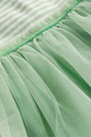 Boden Green Jersey Tulle Mix Dress - Image 4 of 4