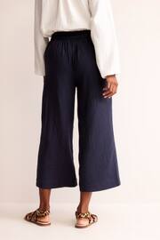 Boden Blue Pull-on Doublecloth Trousers - Image 2 of 5