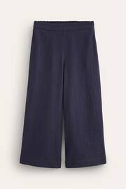 Boden Blue Pull-on Doublecloth Trousers - Image 5 of 5