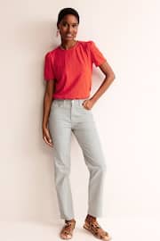 Boden Red Ali Jersey Blouses - Image 4 of 5