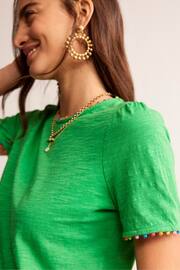 Boden Green Ali Jersey Blouses - Image 2 of 5