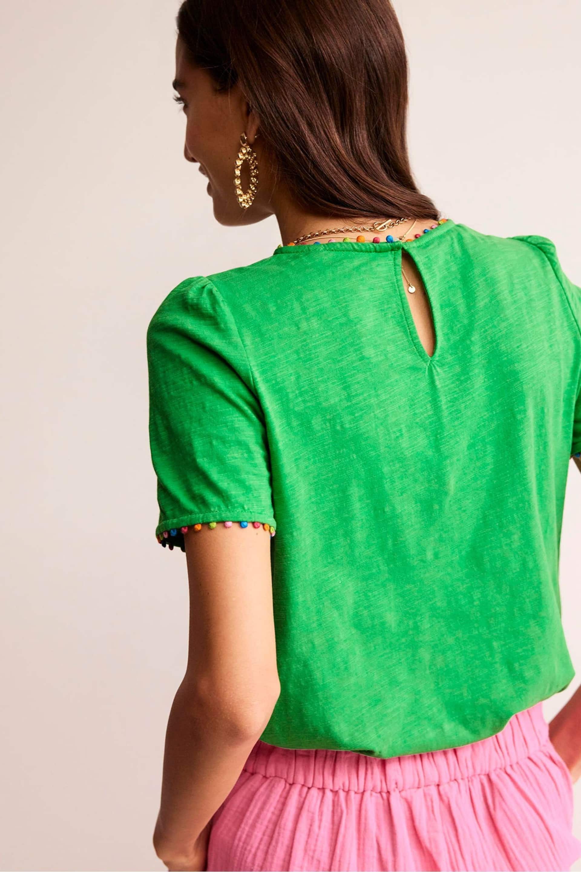 Boden Green Ali Jersey Blouses - Image 3 of 5