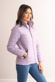 Lakeland Leather Purple Jolie Quilted Jacket - Image 1 of 7