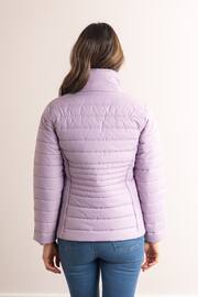 Lakeland Leather Purple Jolie Quilted Jacket - Image 2 of 7