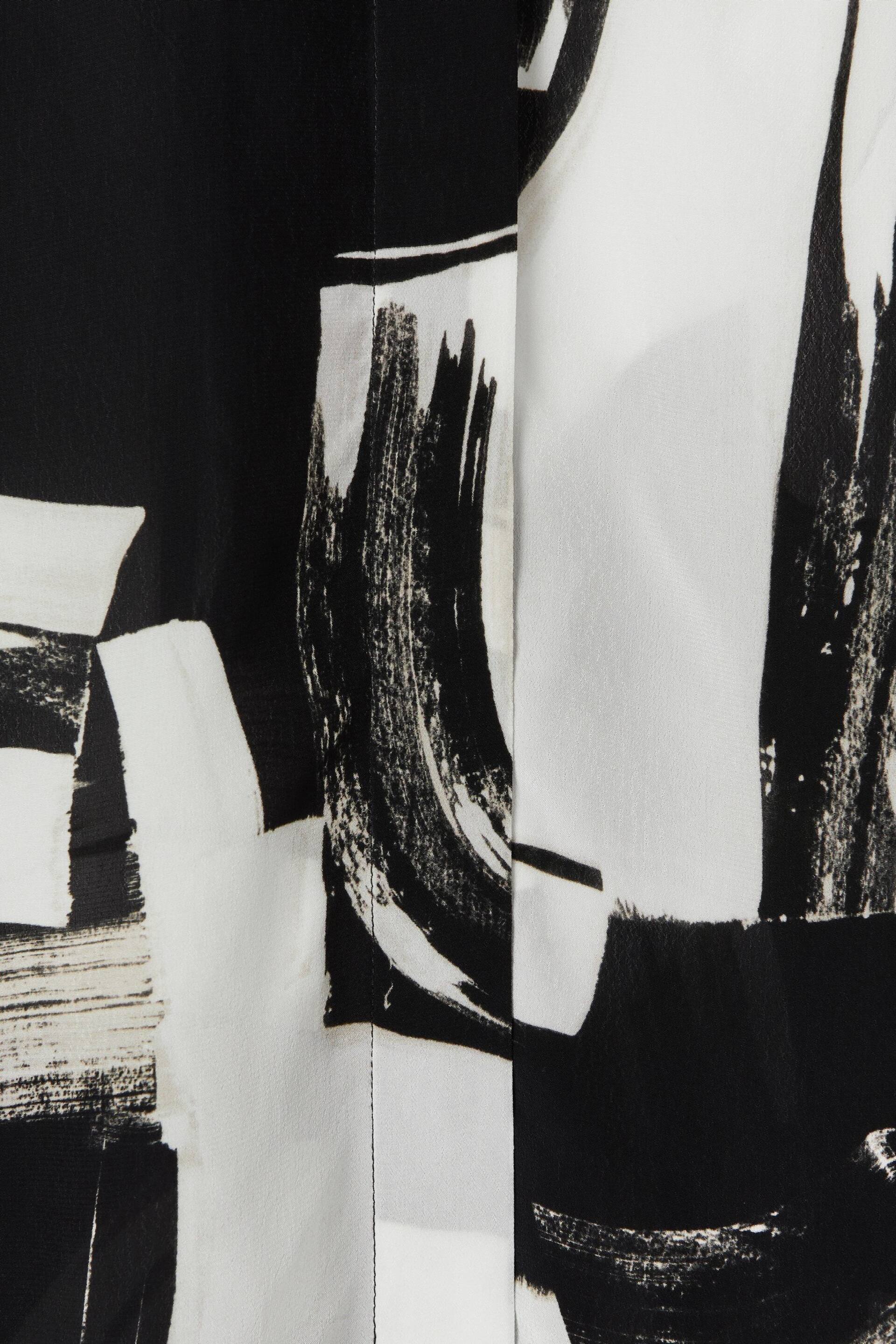 Atelier Italian Printed High Low Shirt - Image 4 of 5