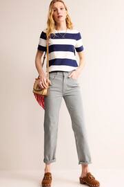 Boden Grey Mid Rise Slim Jeans - Image 3 of 6