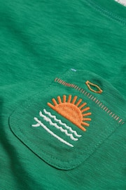 White Stuff Green Surfers Point Graphic T-Shirt - Image 3 of 3