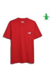 Original Penguin Stacked Spliced Logo T-Shirt - Image 3 of 3