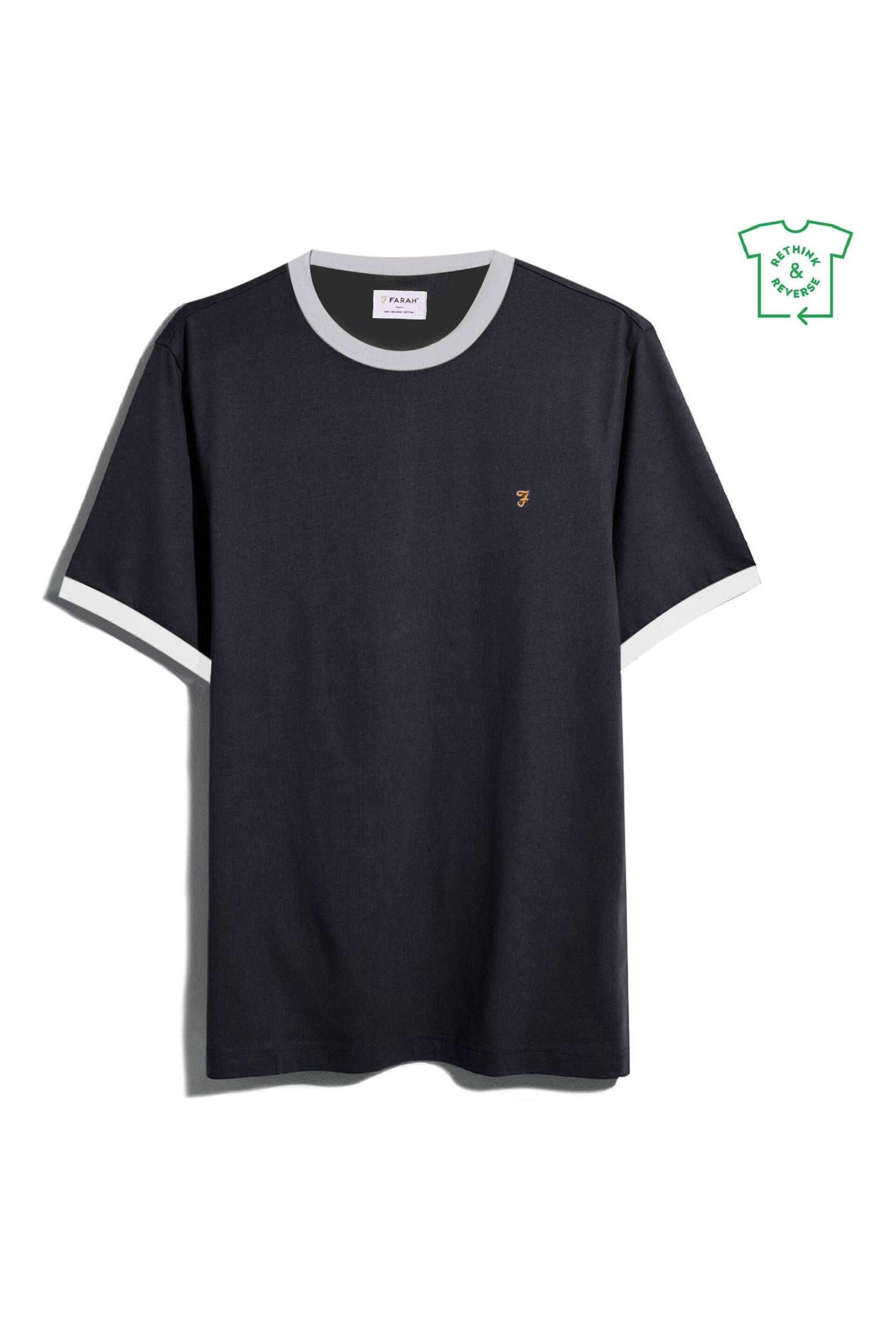 Farah Groves Ringer Short Sleeve T-Shirt - Image 5 of 5