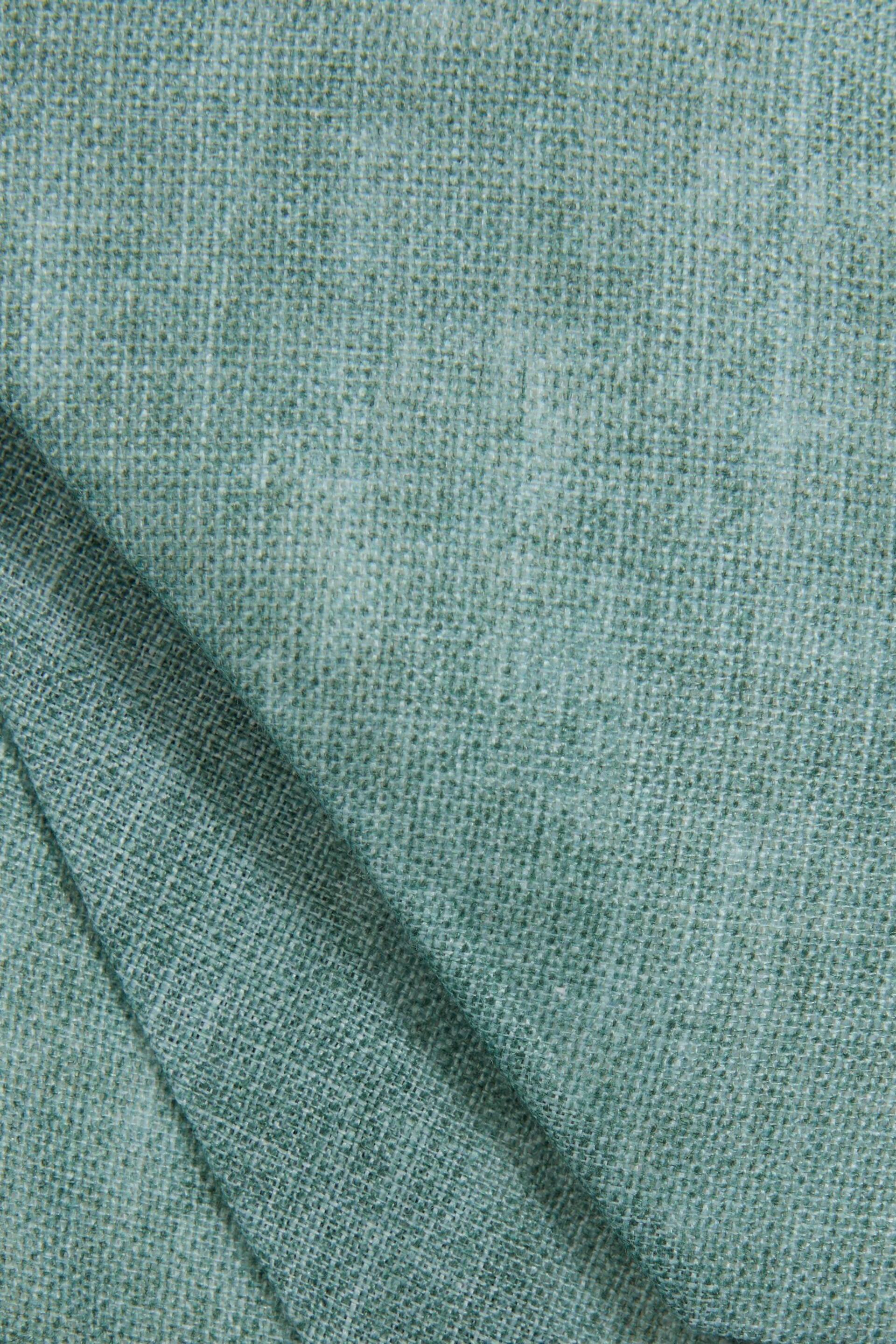 Reiss Pistachio Melange Vitali Linen Tie - Image 5 of 5