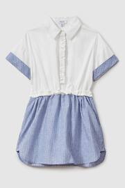 Reiss Ivory Maxy Senior Cotton Shirt Dress - Image 2 of 5