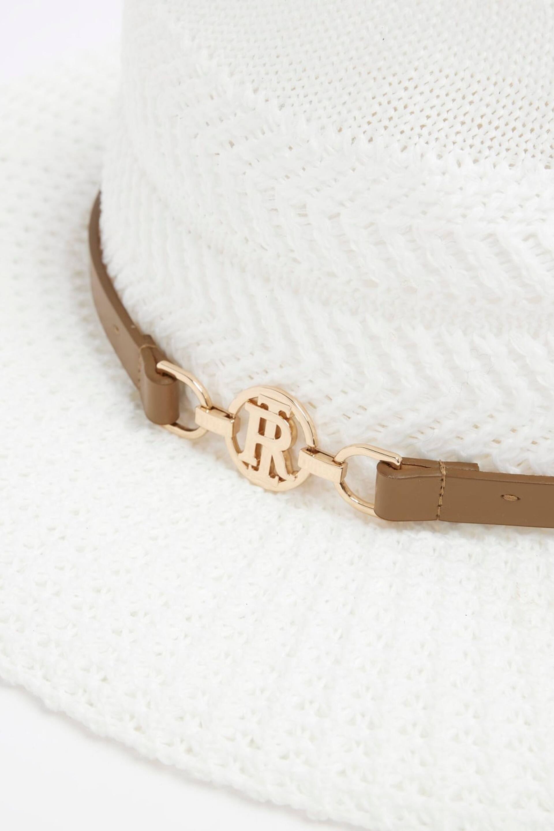 River Island White Thermo Fedora Hat - Image 4 of 4
