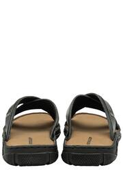 Dunlop Black Crossover Mens Mules - Image 3 of 4