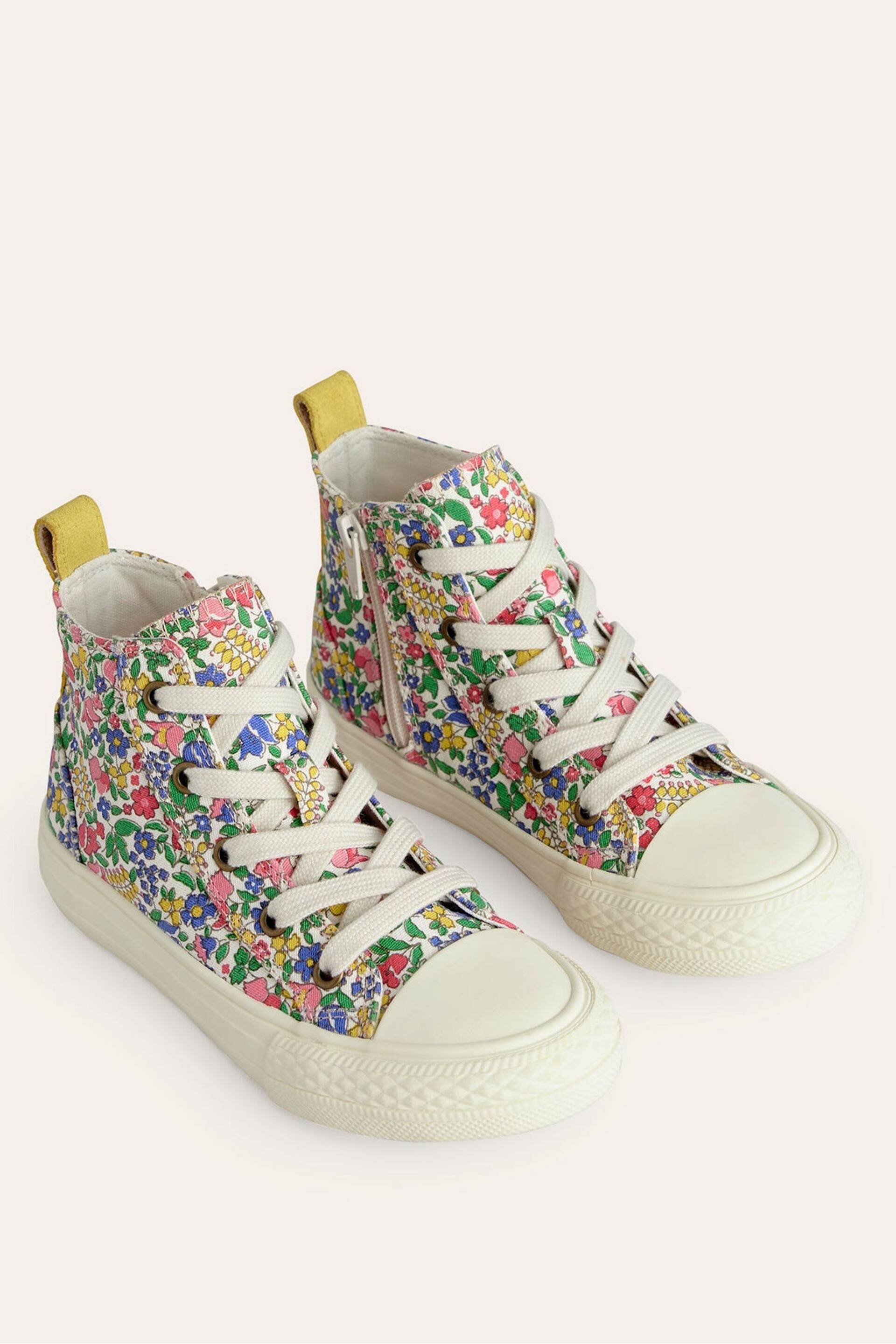 Boden Blue Canvas High Top - Image 1 of 3