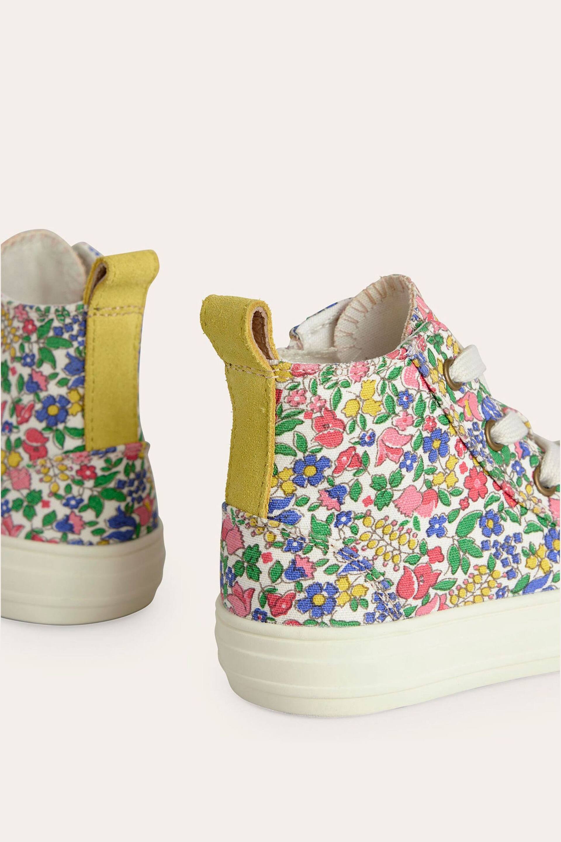 Boden Blue Canvas High Top - Image 3 of 3
