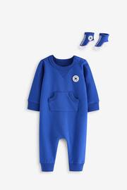 Converse Blue Chuck Cover Romper - Image 1 of 9