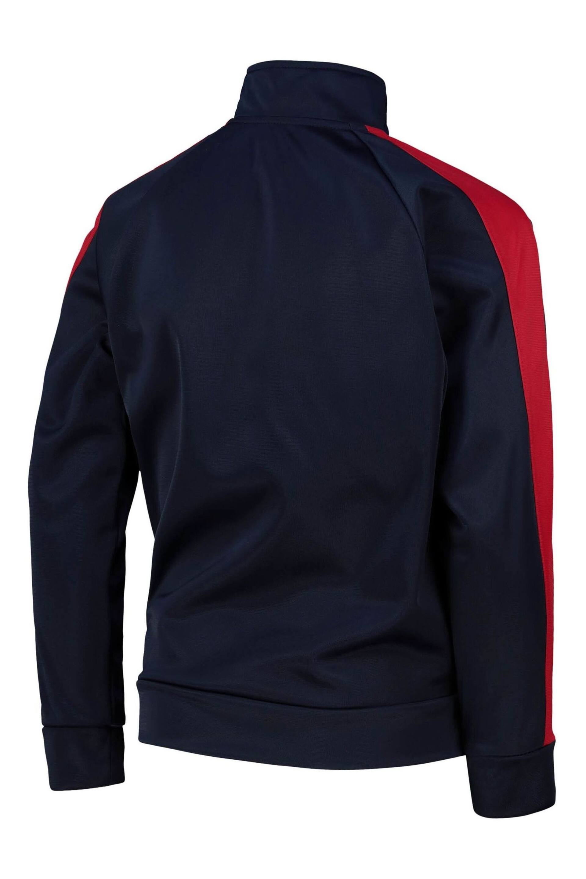 adidas Blue Arsenal Tracksuit Top - Image 3 of 3