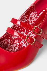Joe Browns Red Twin Strap Mary Jane Heels - Image 4 of 4