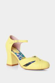 Joe Browns Yellow Summery Vintage Heeled Shoes - Image 3 of 5