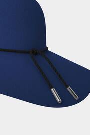 Joe Browns Blue Boho Wool Plait Floppy Hat - Image 3 of 4