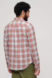 Superdry White Vintage Check Shirt - Image 2 of 6