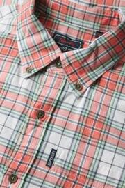 Superdry White Vintage Check Shirt - Image 6 of 6