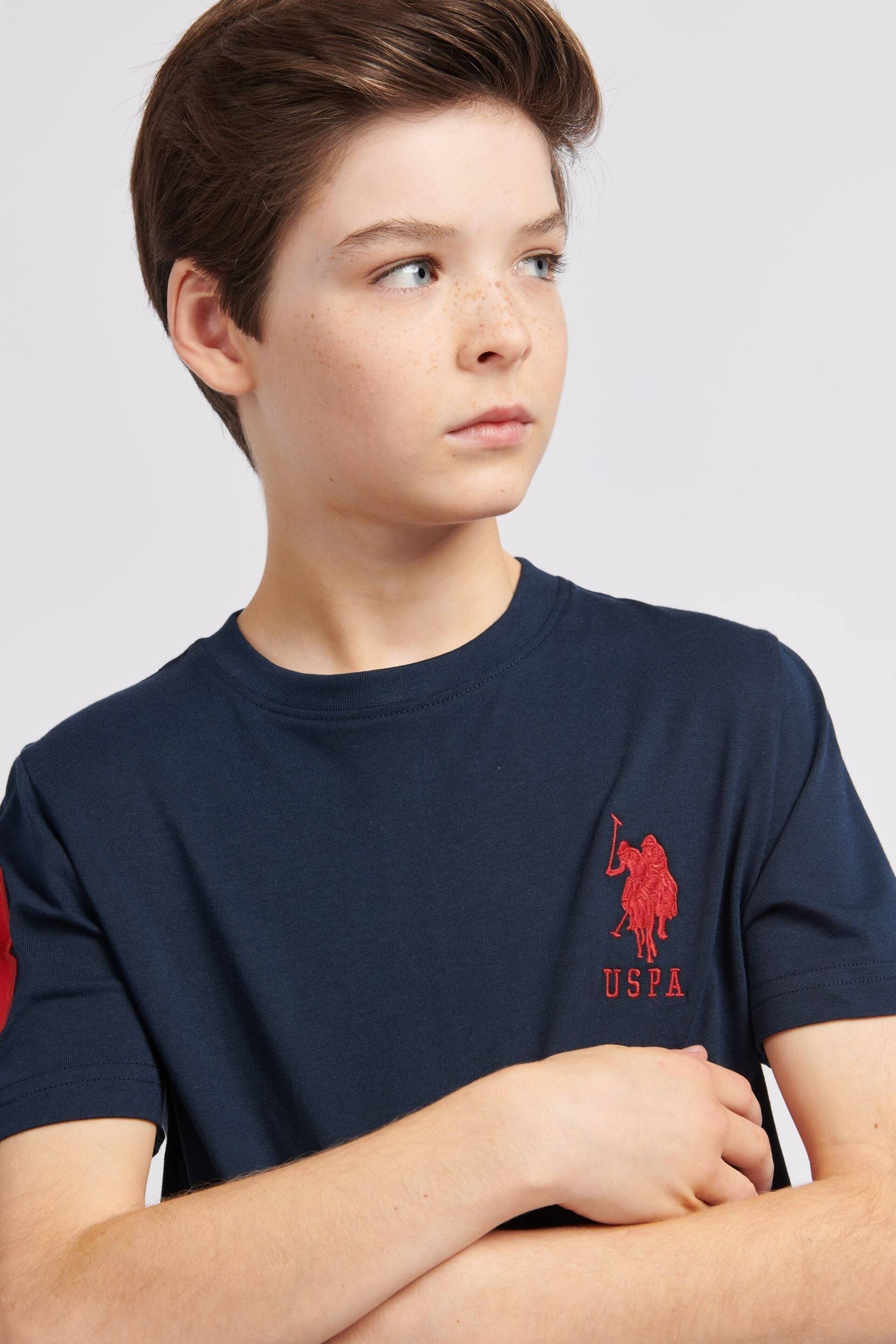 U.S. Polo Assn. Boys Player 3 T-Shirt - Image 2 of 8