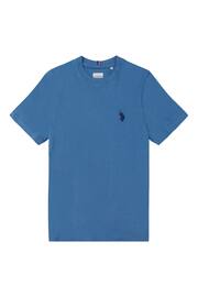 U.S. Polo Assn. Boys Blue Double Horsemen T-Shirt - Image 5 of 7
