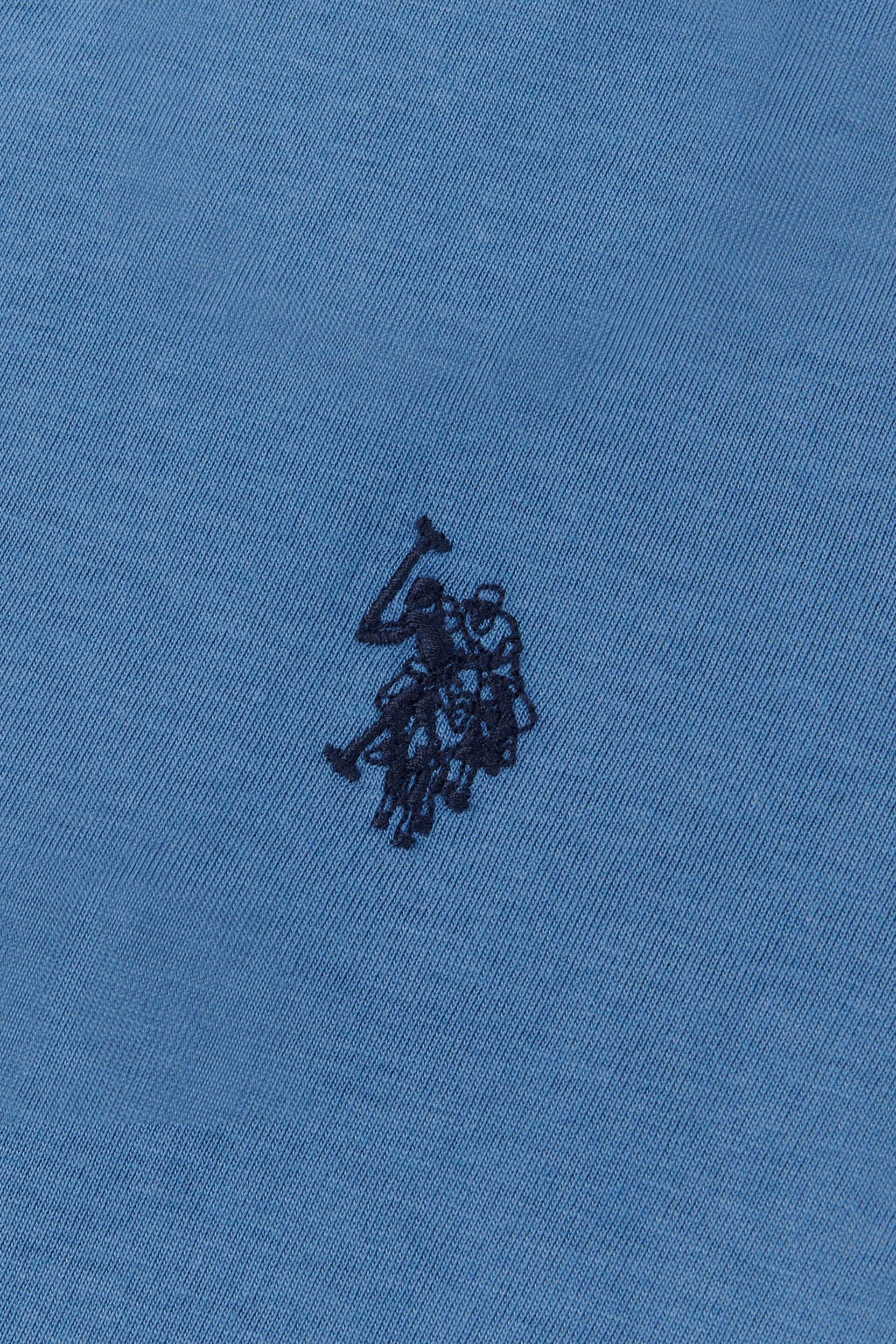 U.S. Polo Assn. Boys Blue Double Horsemen T-Shirt - Image 7 of 7